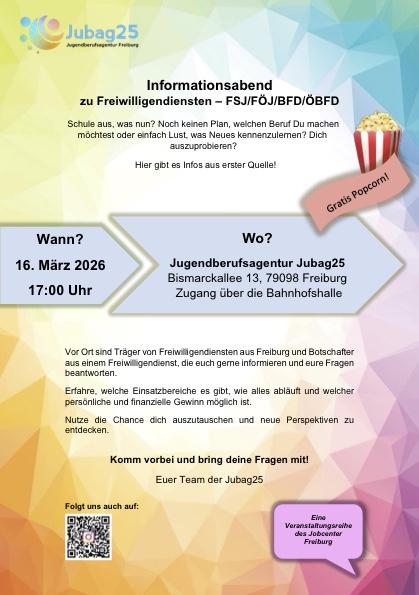 Infoveranstaltung Freiwilligendienste